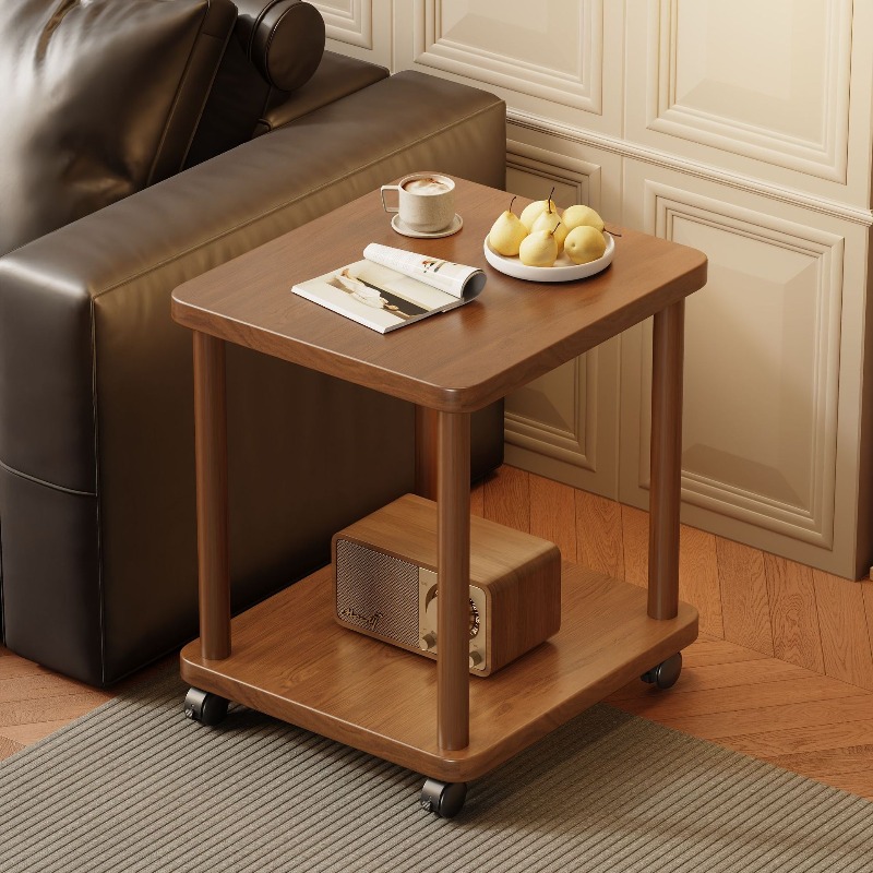 小型テーブル、家庭用、移動可能なソファサイドテーブル、賃貸住 - Desk Setup Minimalist のレビューと価格