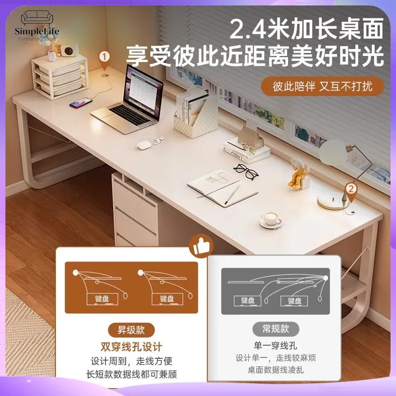 ホームオフィスやゲーミングセットアップに最適なダブルコンピュ - Desk Setup L Shaped のレビューと価格